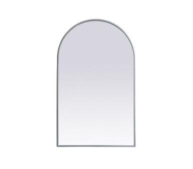 Ayra Metal Frame Arch Mirror 36 Inch Tall and 22 Inch Wide by Elegant Decor - MR1A2236