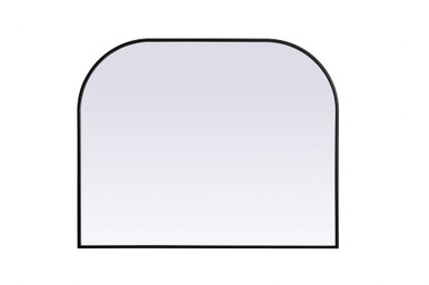 Blaire Metal Frame Arch Mirror 34 Inch Tall X 42 Inch Wide by Elegant Decor - MR1B4234