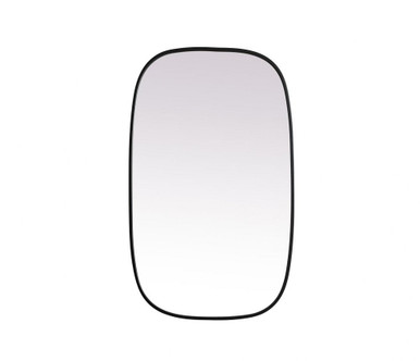 Brynn Metal Frame Oval Mirror 40 Inch Tall X 24 Inch Wide by Elegant Decor - MR2B2440