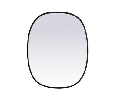 Brynn Metal Frame Oval Mirror 30 Inch Tall X 24 Inch Wide by Elegant Decor - MR2B2430