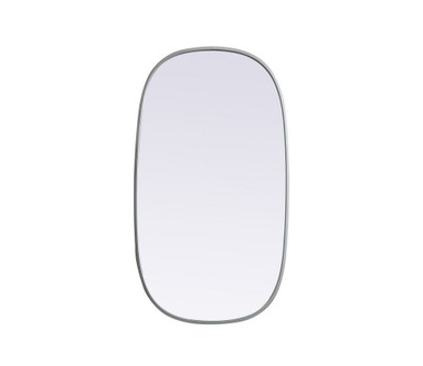 Brynn Metal Frame Oval Mirror 36 Inch Tall X 20 Inch Wide by Elegant Decor - MR2B2036