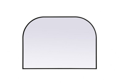 Blaire Metal Frame Arch Mirror 30 Inch Tall X 42 Inch Wide by Elegant Decor - MR1B4230