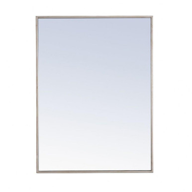 Eternity Rectangle Mirror 32 Inch X 24 Inch Wide MR4073S by Elegant Decor - MR4073S