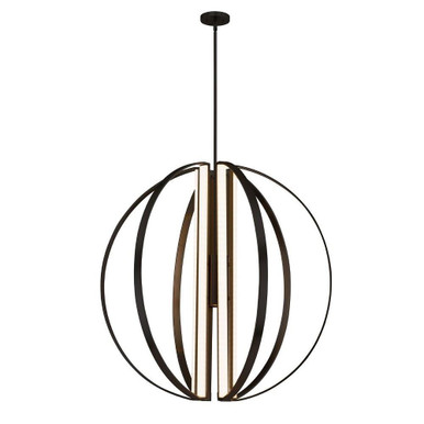 Liv 7 Light Oversized Chandelier by Justice Design - NSH-4304