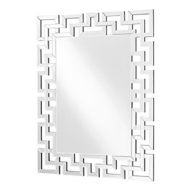 Sparkle 47.5 Inch Rectangular Contemporary Mirror by Elegant Decor - MR9152