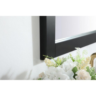 Cole Vanity Mirror 32 Inch Tall and 22 Inch Wide by Elegant Decor - VM22232