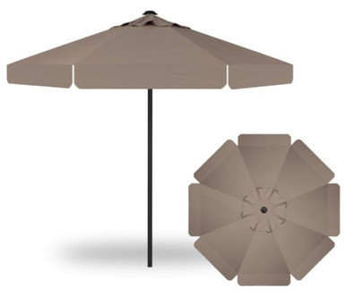 Replacement Canopy Round Single Vent Umbrella Valence by Treasure Garden - replace-round-swv-val