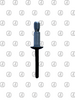 1/4 BLACK POP RIVET