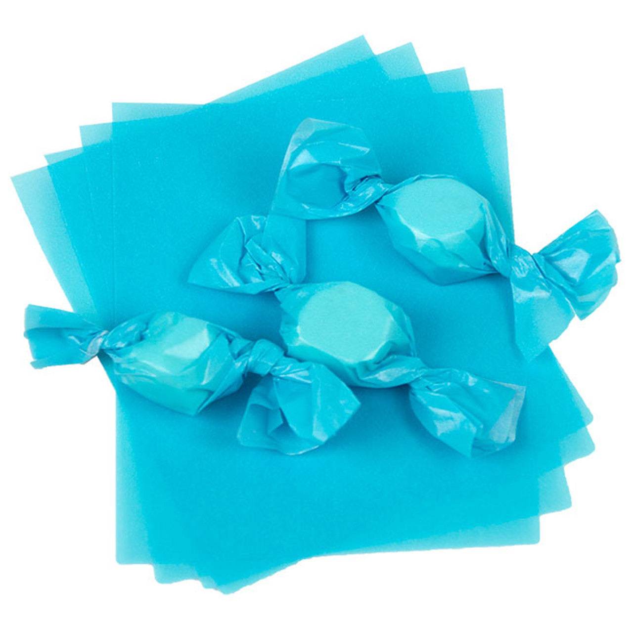 Light Blue Candy Wrappers 1lb Package