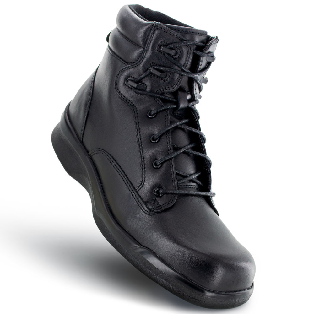 APEX Men's Biomechanical Lace-Up Work Boot - Black