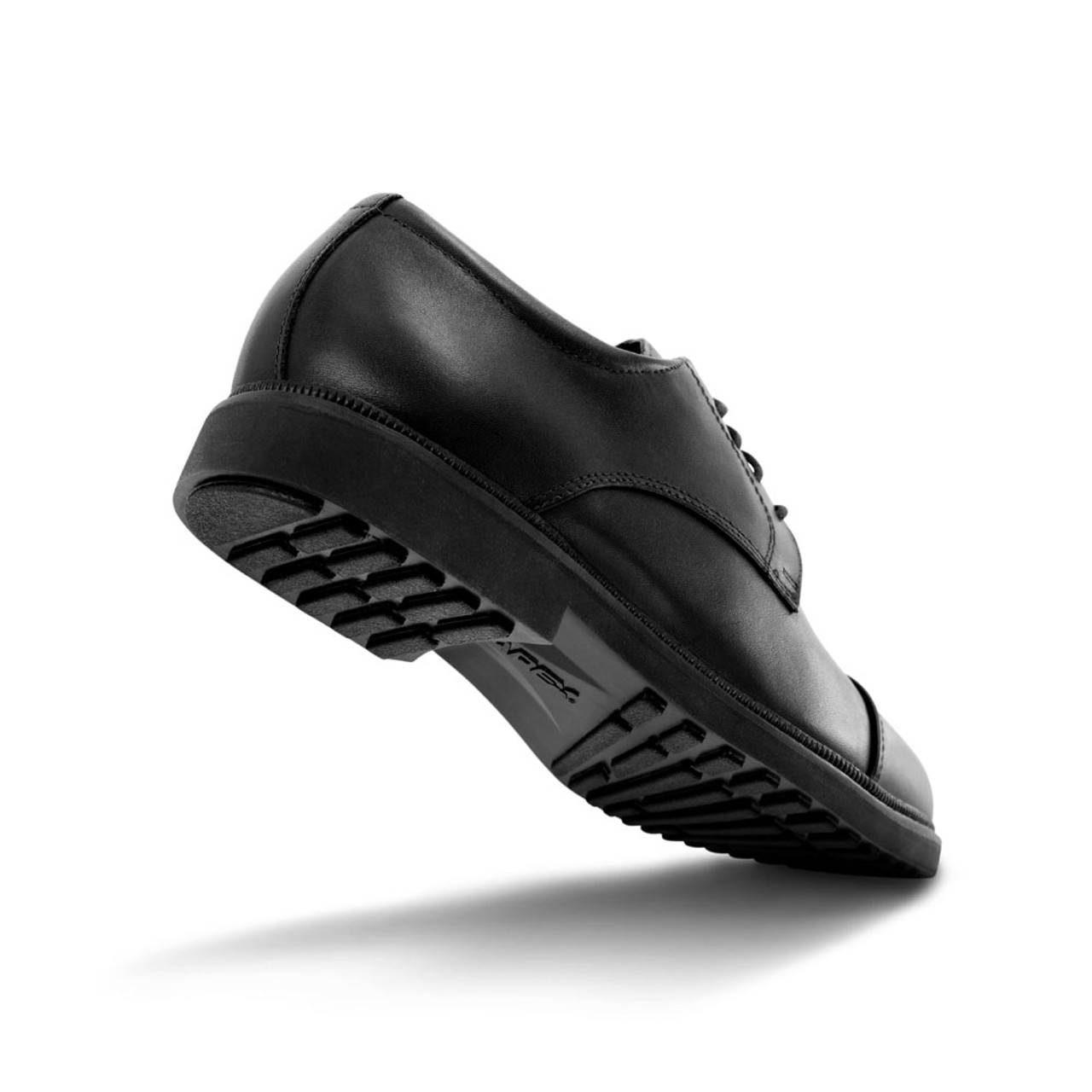 APEX Men's Lexington Cap Toe Oxford Dress Shoe - Black