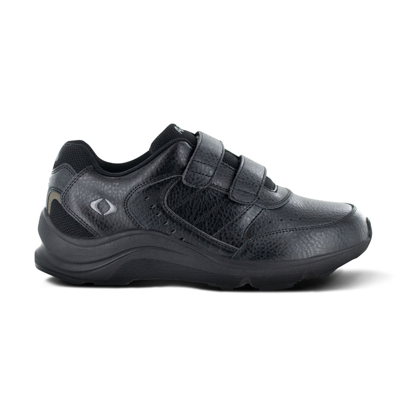 APEX Men's Strap Walking Shoe - Black