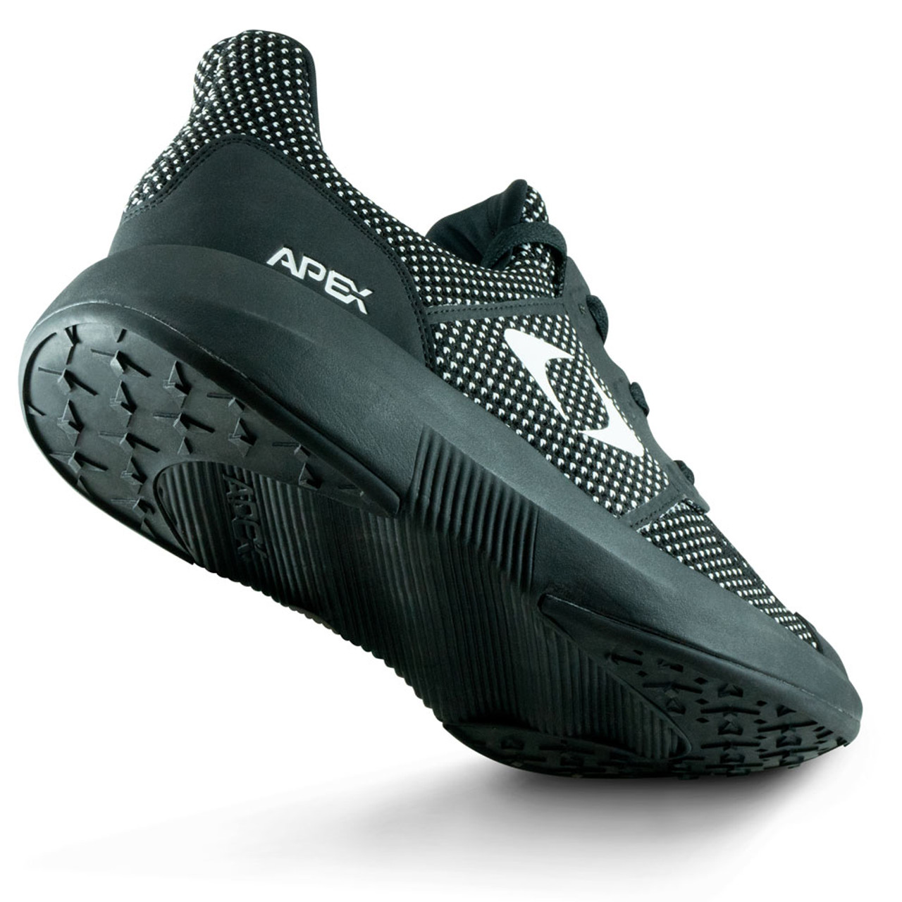Women's Diabetic Athletic Shoe - Black | Active Shoe for
