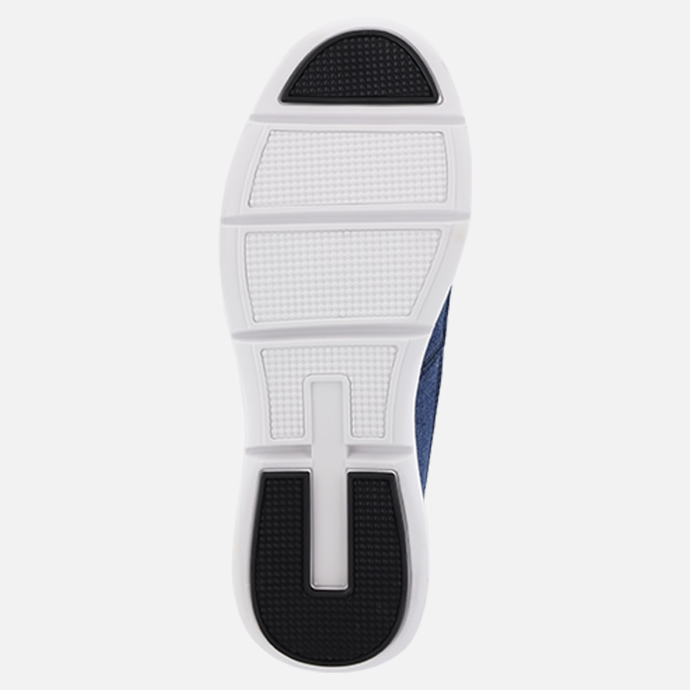 Women's Moc Toe Canvas Loafer - Navy