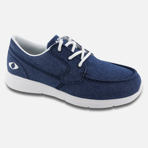 Women's Blutcher Canvas Zip - Navy