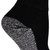 ROOMY Silver Comfort Ankle/Crew Sock - White Heel Closeup