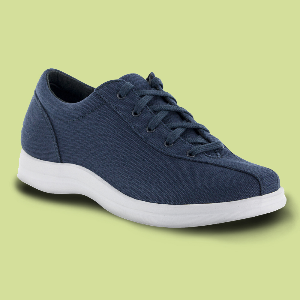 Navy blue casual shoes on sale womens