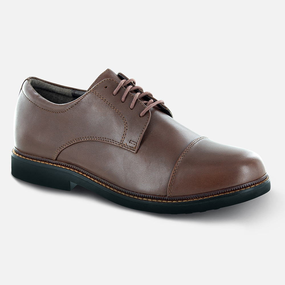 NEW - Vintage WALK OVER (U.S.) All Weather, Cap-Toe Oxford Brogue, Circa 1960: US 8-8.5D (41-41.5D) | Classic Shoes For Men