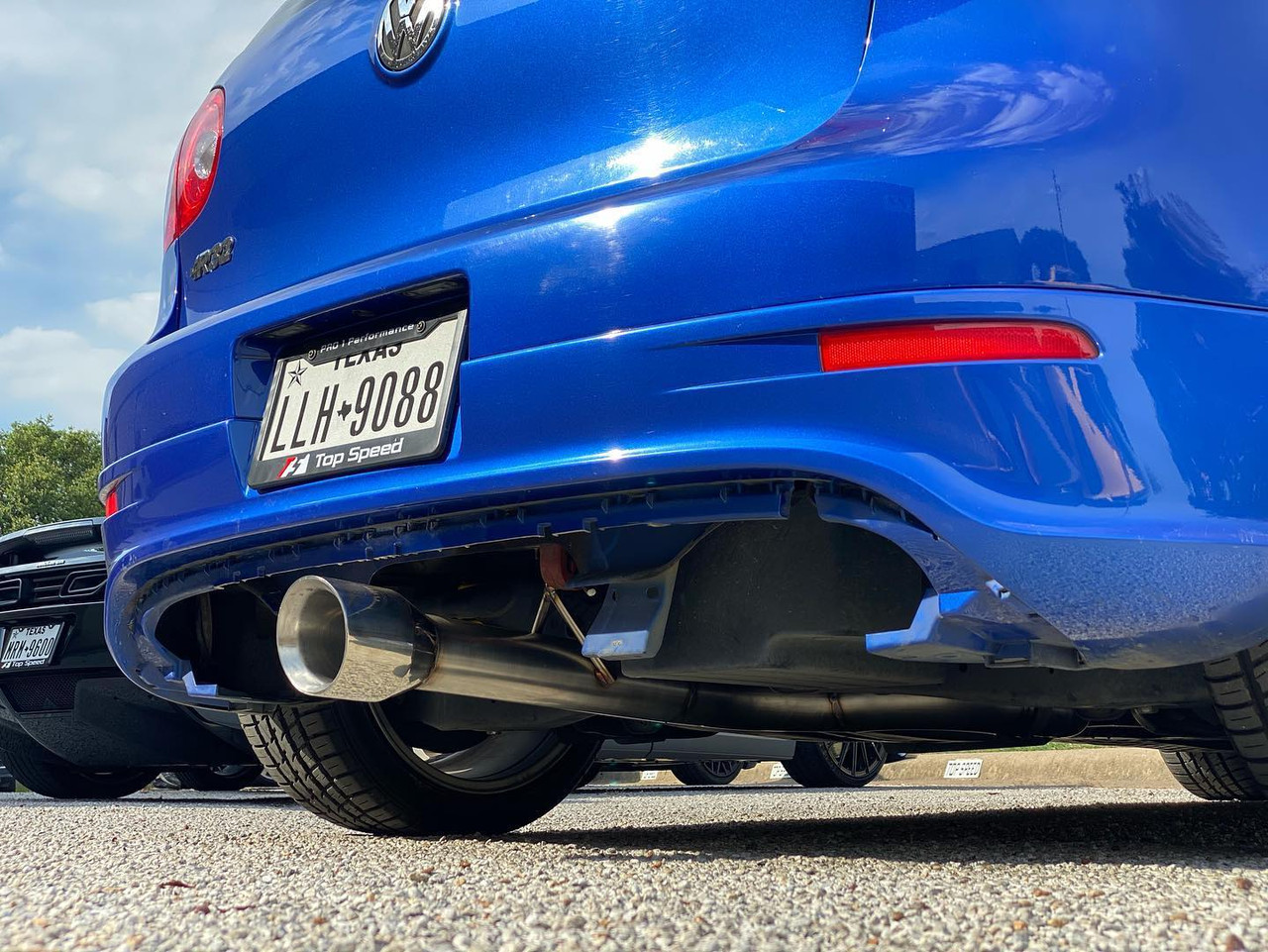 Volkswagen Golf R32 custom exhaust - Top Speed Pro1 | Official Site