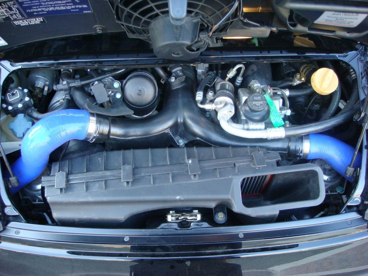  Hitzeschutz, Turbo / GT2, R / Neu / 911 996 / 802-07 Stoßstange  hinten, 4S / Turbo / GT2 / 99650547803
