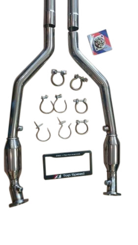 BMW M3 X-Pipe with Quad Resonators | E90 E92 E93 MID PIPE 2008