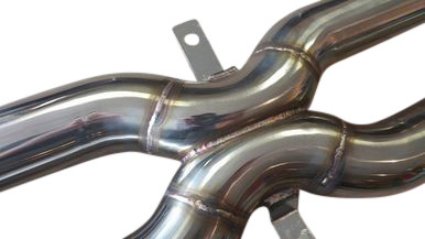 クワッドレゾネーターを備えたBMW M3 X パイプ | E90 E92 E93 ミッド