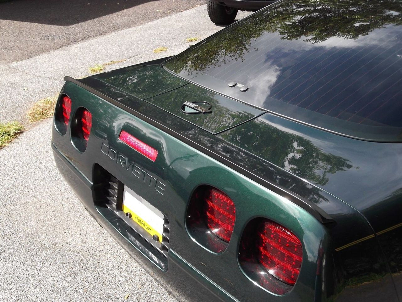 Chevrolet C4 Corvette 8496 Rear Trunk Lip Spoiler