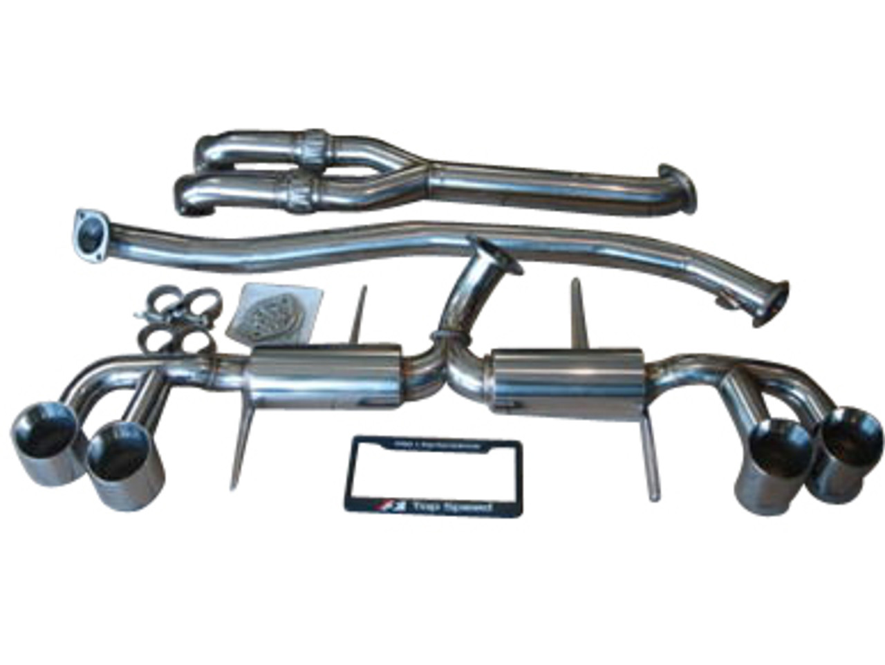TOP SPEED PRO1 Y-Pipe Back Exhaust Systems GTR R35 09-15