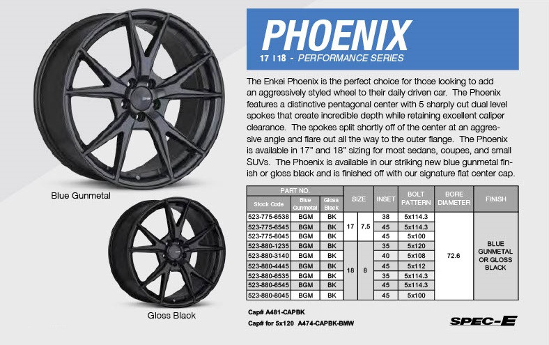 Enkei Performance Series Phoenix