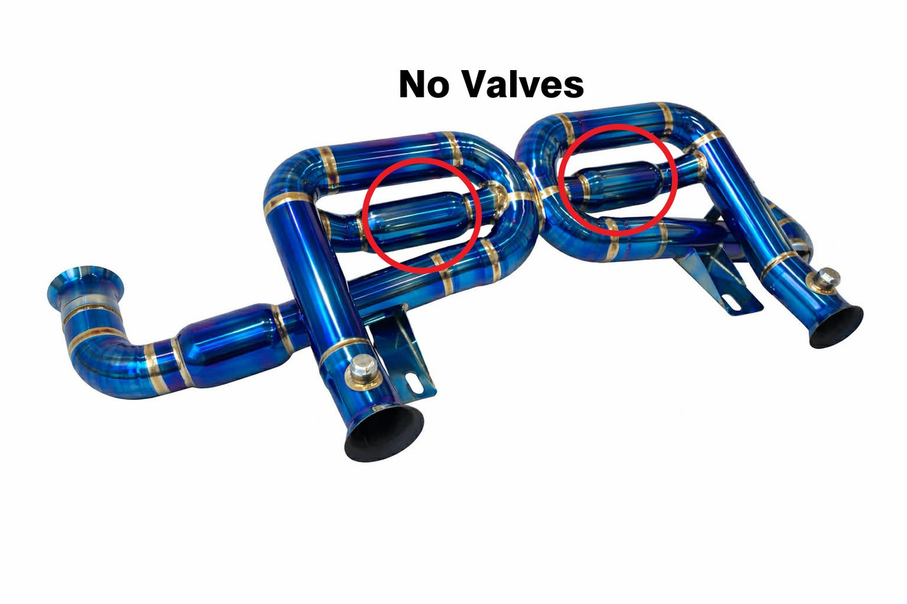 Lamborghini Gallardo 2004–2008 Titanium F1 Exhaust Rear Section