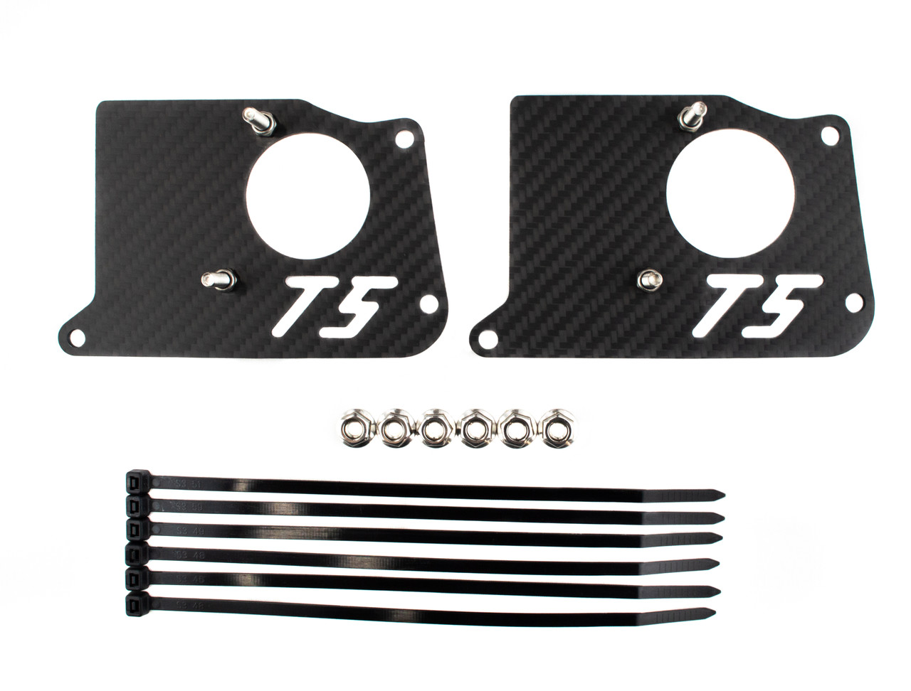 シボレー コルベット c8 カーボンファイバー排気バルブ ブロックオフ