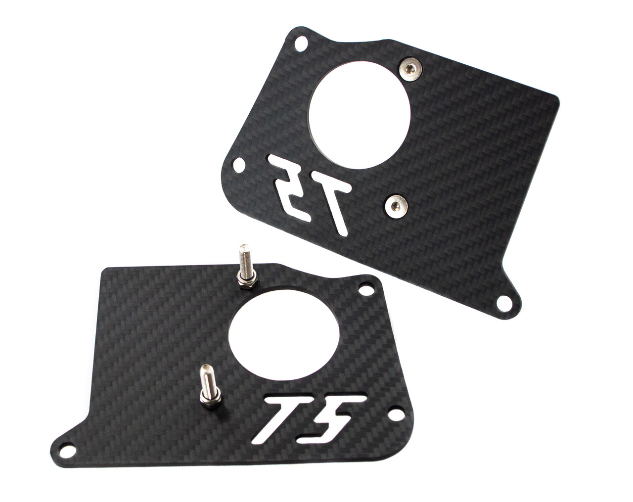 シボレー コルベット c8 カーボンファイバー排気バルブ ブロックオフ