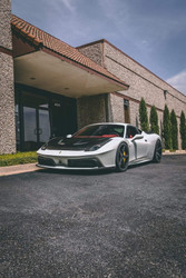 Knalpot Titanium AVT untuk Ferrari 458 Italia 