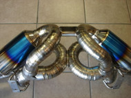 Top Speed Pro-1 Titanium Exhaust System with Factory Valve Functions for Ferrari F430 Coupe & Spider 2005-2009