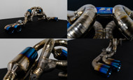 Ferrari F430 Coupe & Spider 05-09 TOP SPEED PRO-1 Performance Titanium Exhaust Installed pictures & video