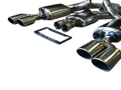 Mercedes Benz W211 E55 AMG 0306 Dual Catback Exhaust Systems
