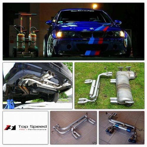 BMW E46 M3 0106 Full Titanium Performance Axleback Exhaust System