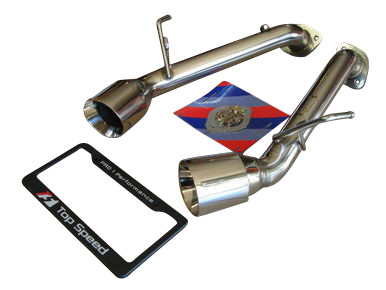 Infiniti G37 Coupe 08-13 Top Speed Pro-1 Upgrade Axle-back Exhaust System