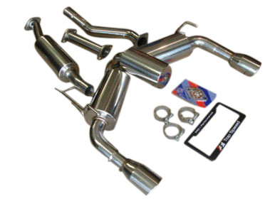 Top Speed Pro-1 70mm Street Spec Y-Pipe back Exhaust Systems FX35 FX37 FX50 SUV 09-14 