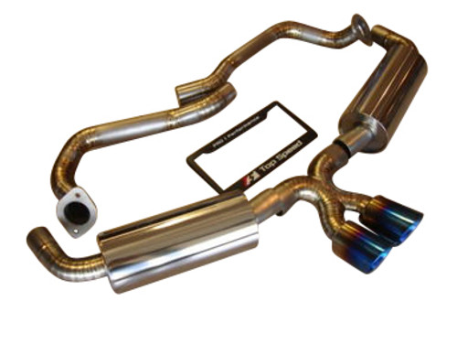 Porsche Cayman & Cayman S 14-16 Top Speed Titanium Performance Exhaust Systems 