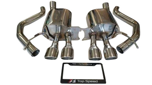 Chevrolet Corvette Stingray C7 6.2L 14-18 Axle Back Exhaust Systems