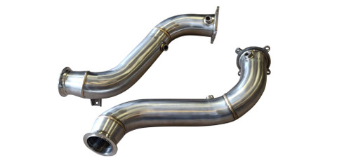 McLaren 720s 4.0t v8 18-21 turbo downpipes retos