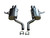 BMW E39 M5 V8 5.0L 00-03 Top Speed Pro 1 Rear Section Exhaust System