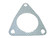 Kit de juntas triangular de 3 furos para tubo de teste Nissan 370Z Z34 09-15 com parafusos novos