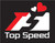 Top Speed Pro-1 Performance 2-Tone 3"x2.5" Valentine's Day Decal