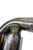High-quality TIG weld detail on T304 stainless steel exhaust piping, showcasing smooth weld beads and durable construction for high-performance applications.