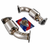 Acura Honda NSX 3.0L 91-94 TOP SPEED PRO-1 200 Cell HFC High Flow Cats