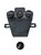 أغطية أزرار lamborghini gallardo 09-14 e-gear e gear من ألياف الكربون بلون ثلاثي، أسود، أحمر