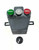 Καλύμματα κουμπιών Lamborghini Gallardo 09-14 E-Gear E Gear από ανθρακονήματα σε χρώμα TRI, μαύρο, κόκκινο