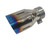 Titanium Universal TSP1 Slip on tip 89mm , 102mm , 114mm Clamp on option Blue or Purple